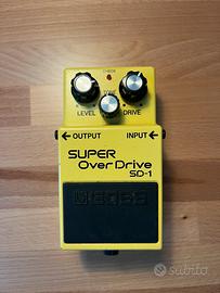 Boss sd1 super overdrive