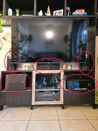 Home Cinema 5.1 Pioneer SC-LX58 e casse Focal