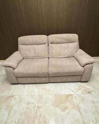 Divano 2 posti Divani&Divani reclinabile elettrico