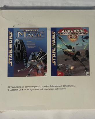 PC STAR WARS BOX 3 dischetti + istruzioni gioco