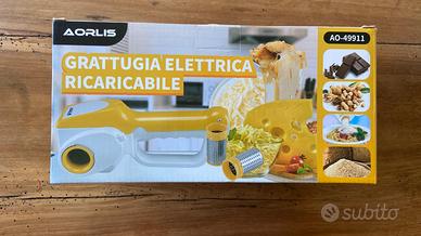 Grattugia elettrica ricaricabile nuova