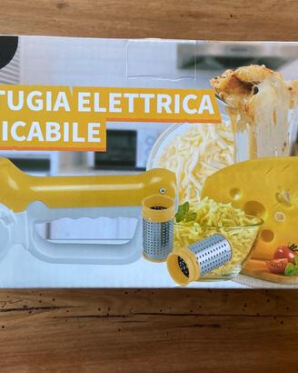 Grattugia elettrica ricaricabile nuova