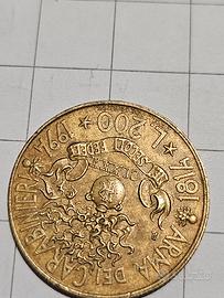 200 lire anniversario carabinieri 
