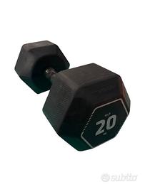 Manubrio palestra 20 Kg DUMBBELL Corength