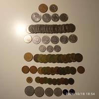 139 monete franchi, marchi, fiorini, pesetas, drac