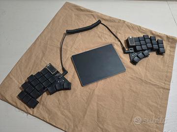 Split Keyboard DASBOB + Trackpad Seenda Come nuovi
