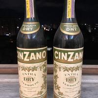 Cinzano Extra Dry Vermouth (2 Bottiglie Vintage)