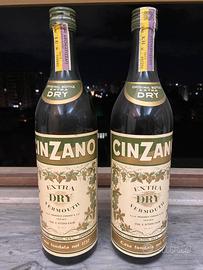 Cinzano Extra Dry Vermouth (2 Bottiglie Vintage)