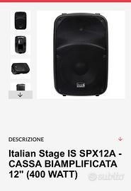 Casse Amplificate Italian Stage