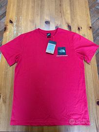 Maglia The north Face Box RED TG. M