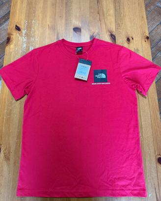 Maglia The north Face Box RED TG. M
