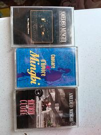 tre musicassette Amedeo Minghi 