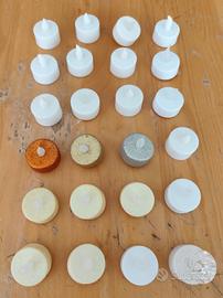 24 Candele LED a batteria (inclusa) Nuove
