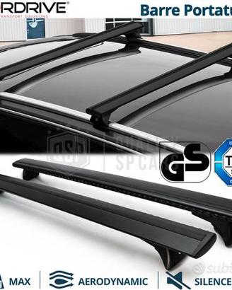 Barre Portatutto per Peugeot 2008 Alluminio Nero