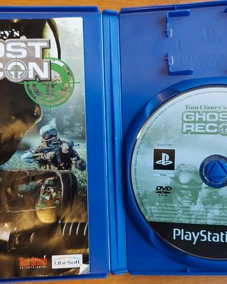 Playstation 2 ps2 tom clancy's ghost recon
