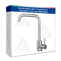 Rubinetto per Cucina in Acciaio Inox