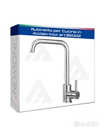Rubinetto per Cucina in Acciaio Inox