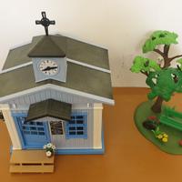 Playmobil chiesa/scuola 