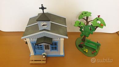 Playmobil chiesa/scuola 