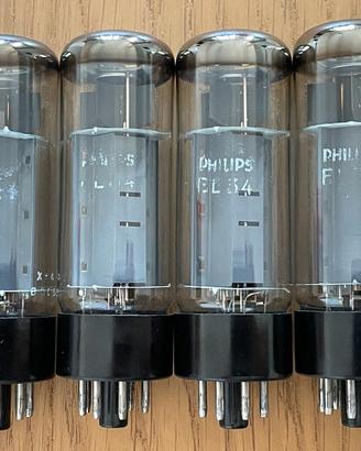 Mullard EL34 xf4 quartetto NOS