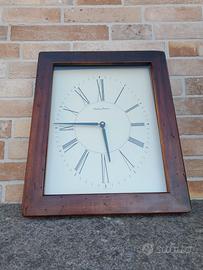 OROLOGIO DA PARETE ARTE POVERA  CM 32X39 COME NUOV