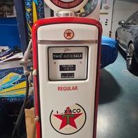pompa benzina vintage texaco anni 60