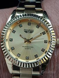 Orologio donna Pierre Bonnet  Oro quarzo  Seiko