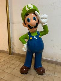 Statua In Resina Luigi Super Mario Bross