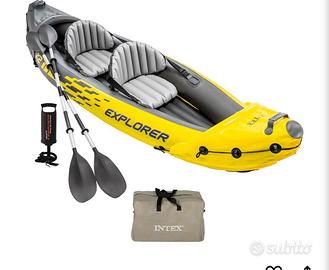 Canoa gonfiabile due posti