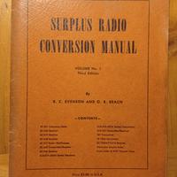 Libro manuale per conversione radio surplus