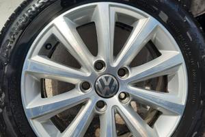 Cerchi vw touran 16" con gomme estive 205 55