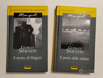 2 Romanzi Maigret di Georges Simenon