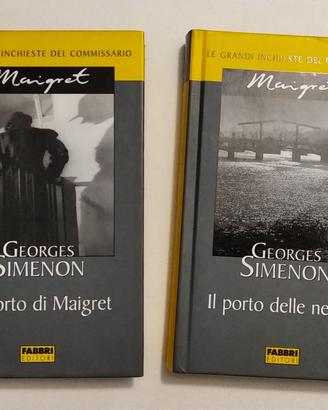 2 Romanzi Maigret di Georges Simenon
