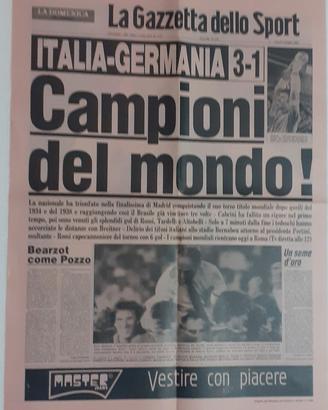 gazzetta dello sport 1982