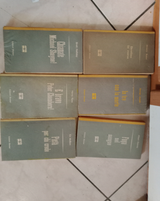 Libri gialli Giumar anni 50