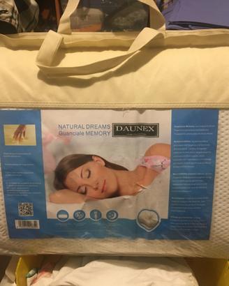 Cuscino Daunex memory fodera silver