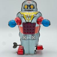 Mechanical Sparking W Robot  Vintage Giocattolo