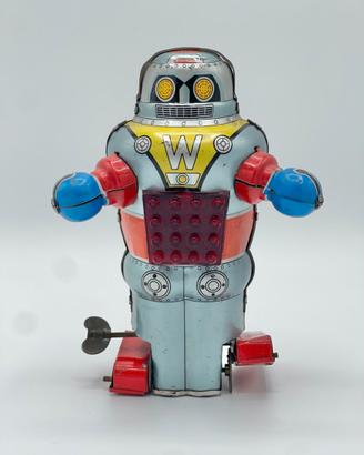 Mechanical Sparking W Robot  Vintage Giocattolo