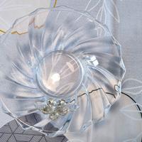 Ciotola Decorativa in Vetro Trasparente Harmony