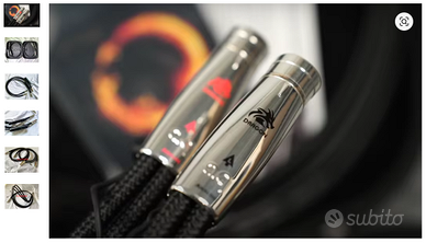 cavo segn.  xlr dragon  clone  Audioq.  coppia 1m