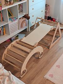 percorso legno pikler 