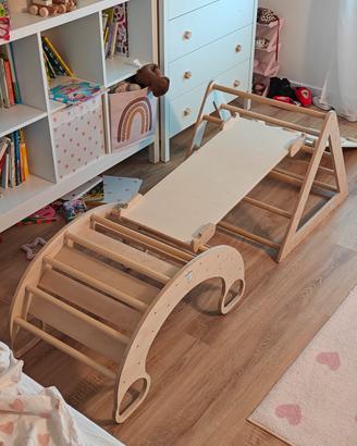 percorso legno pikler 