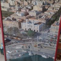 Poster veduta del porto di Cagliari 
