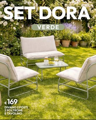 Set da giardino