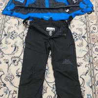 Completo sci uomo Kappa FISI 6cento. Tg. S.