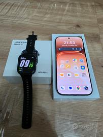 honor 600 con orologio honor  watch 2i