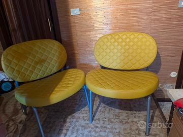 poltrone sitland gialle
