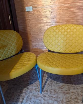 poltrone sitland gialle