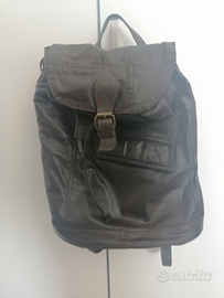 Borsa zaino unisex pelle marrone