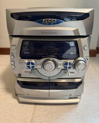 Stereo Hi-Fi Schaub Lorenz +5 CD+ Doppia Cassetta